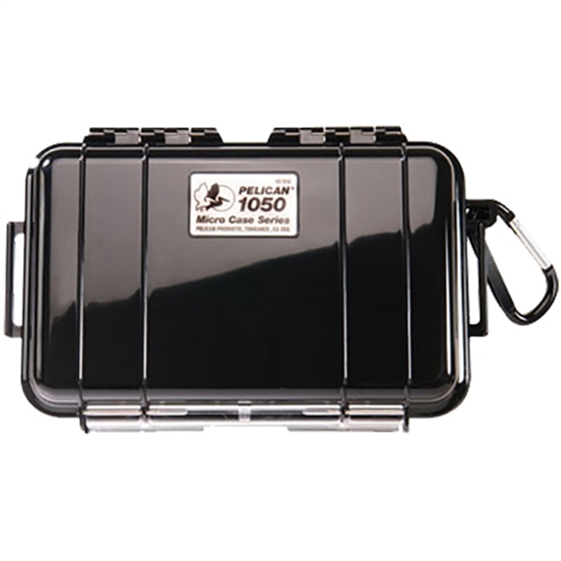 Picture of Pelican Products 1050 Micro Case Clear W/ Black Liner ID 6.3X3.7X2.8"