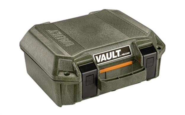 Picture of Pelican Products, Inc Vault V100 Small Case OD Green VCV100-0020-ODG 019428181338