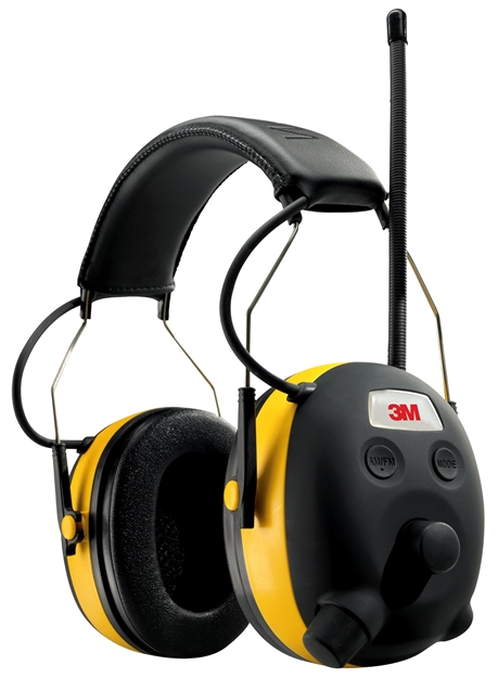 Picture of Peltor 90541H1dcps Worktunes  24 DB Over The Head Yellow/Black 90541-00000 078371905415