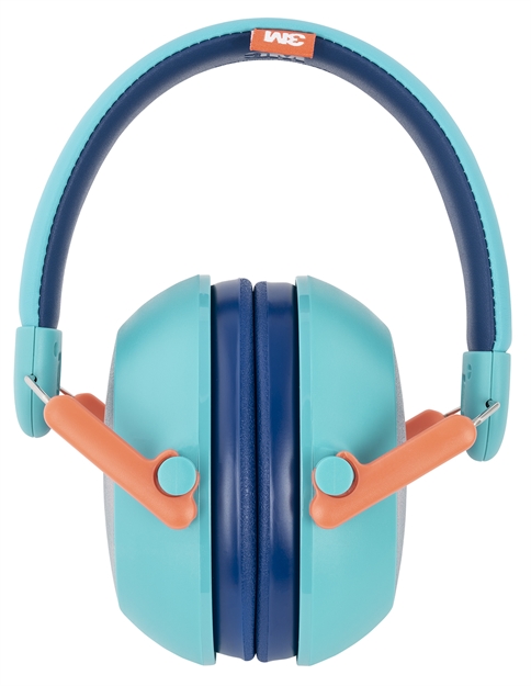 Picture of  Peltor Pkidspteal Kids Hearing Protection Plus 23 DB Over The Head Teal Ear Cups With Teal Headband Youth 1 Pair