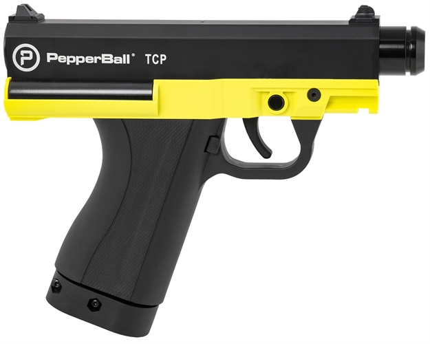 Picture of  Pepperball 769030506 Tcp Ready TO Defend Kit Black/Yellow Includes Co2/N2 Cartridges/Cleaning Tube & Lubricant/2 Magazines 849176005064
