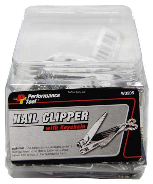 Picture of Performance Tool Nail Clipper W/Keychain 50Ct