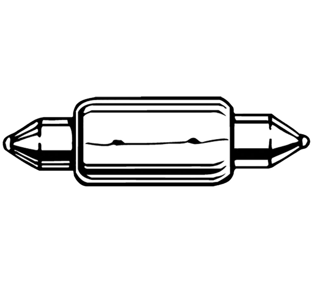 Picture of Perko Bulb 12 10W Clr 2Cd