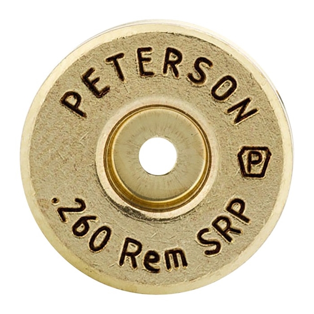 Picture of Peterson Brass 260 Remington 500Bx Pcc260srp500