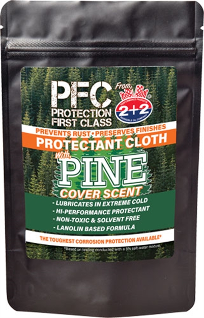 Picture of Pfc Outdoors First Class Oil Pine Scent Gun Rag