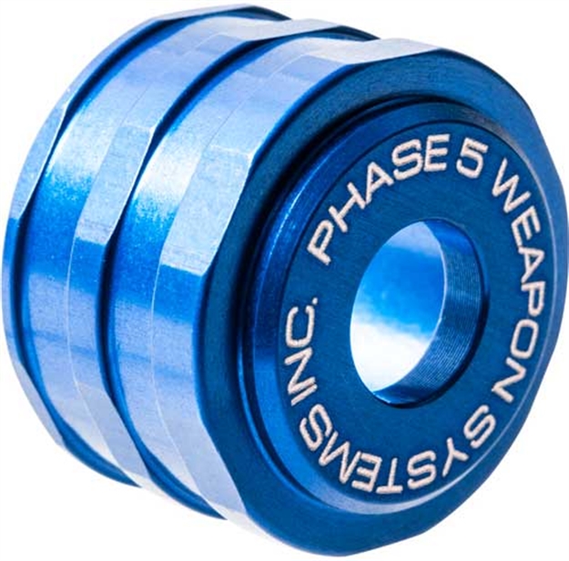 Picture of Phase 5 Tactical 5 Shotgun Follower 12Ga W/O Mag Crimps Blue 12GSFBLUE 813318023537