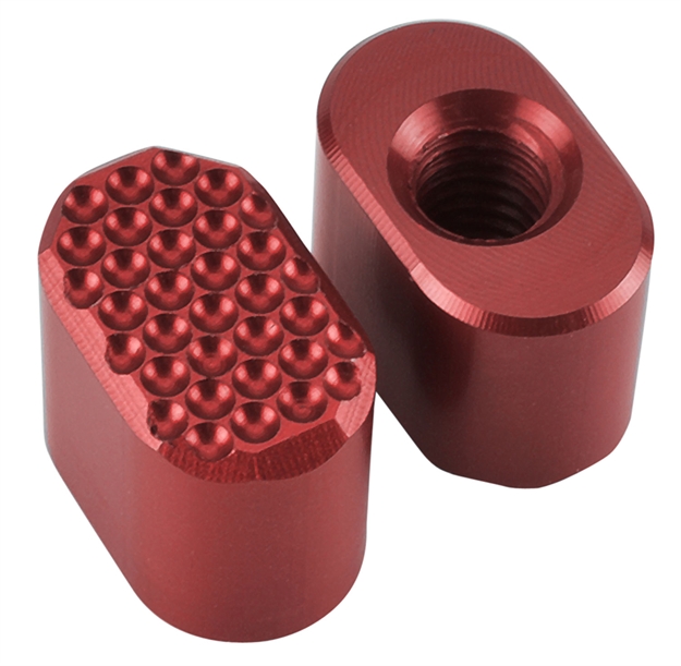 Picture of Phase 5 Weapon Systems Pmrreddimpled Pmr Dimpled Magazine Release Red