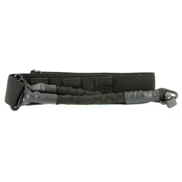 Picture of Phase 5 Weapon Systems Slgqd Single Point Sling Black Nylon Strap W/Elastic Shock-Cord 24.50-33.50" Oal Adjustable Bungee SLGQDBLK