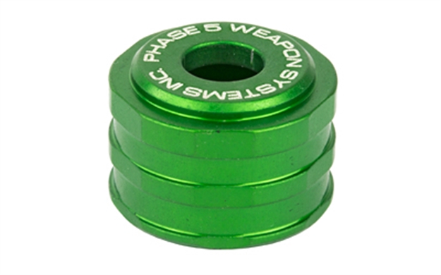 Picture of Phase 5 Tactical 5 Shotgun Follower 12Ga W/O Mag Crimps Green 12GSF-GREEN 813318023384