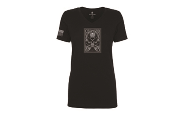 Picture of Phu Death Card Ace Tshirt Wmn MD Blk