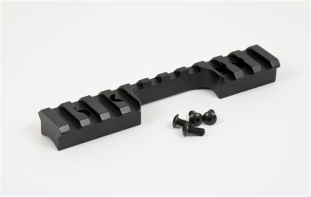 Picture of  Crickett Ksa00411 Keystone Precision 722 Picatinny Scope Mount Kit  Matte Black 611613004110