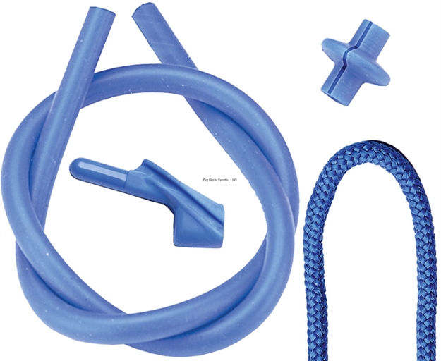 Picture of Pine Ridge Archery Archers Combo PK Blue 3/16" W/Tubing Kisser Button Sting Loop