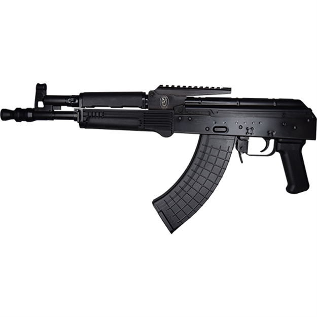 Picture of Pioneer Arms Ak0031e Hellpup Elite Optic Rail With Picatinny Rail 7.62X39mm 11.73" 30+1 Black