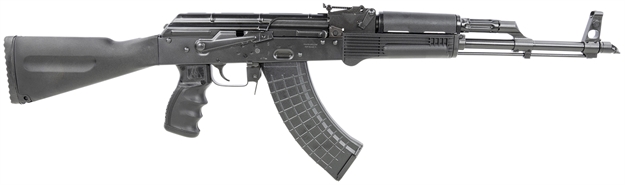 Picture of  Pioneer Arms Polaksct Ak-47 Sporter 7.62X39mm 16.30" 30+1, Black, Sporter Stock, Adj Sights