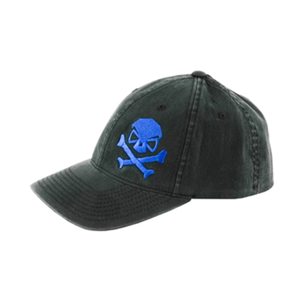 Picture of Pipe Hitters Union Phu Skull Flex Hat Blk/Blu S/M