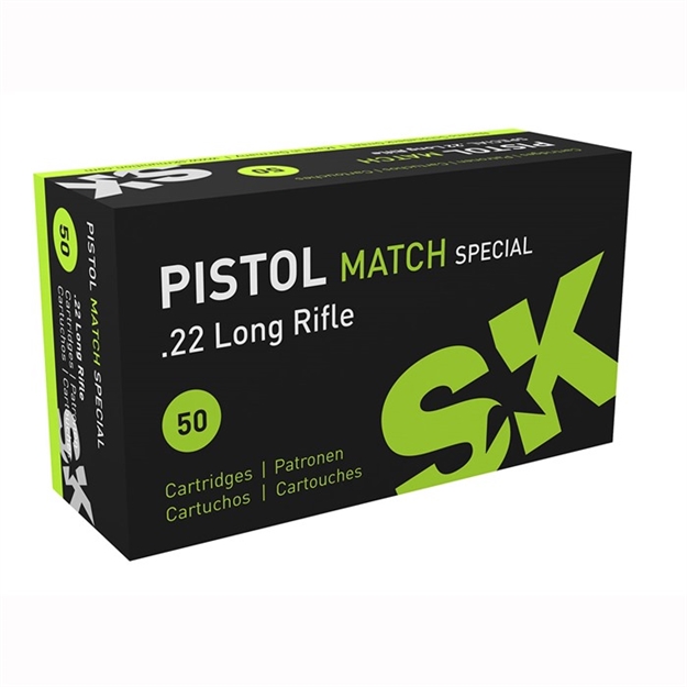 Picture of Pistol Match Special Ammo 22 Long Rifle 40Gr Lead Round Nose 749058168 -