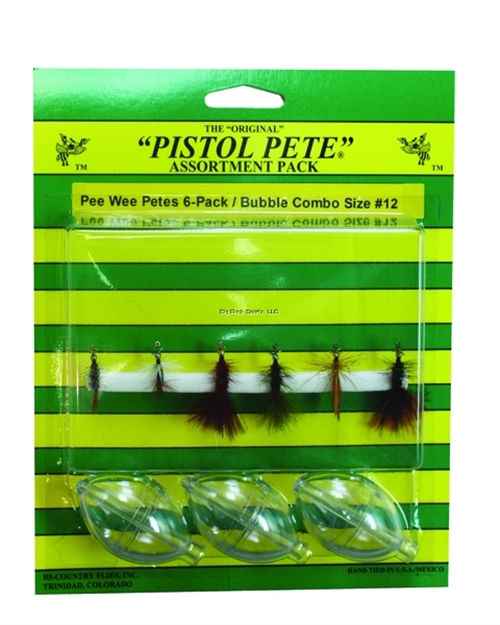 Picture of Pistol Pete Pee Wee Bubble Combo Kit, SZ 12, 6/Pack