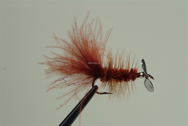 Picture of Pistol Pete Trout/Panfish Fly, SZ 6, Brown Marabou, 2/Pack