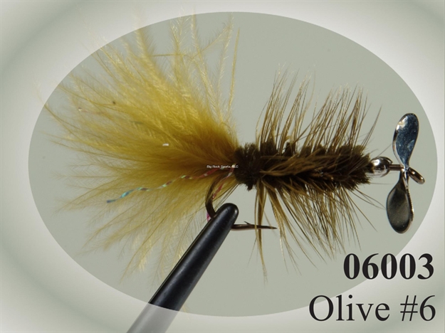 Picture of Pistol Pete Trout/Panfish Fly, SZ 6, Olive, 2/Pack