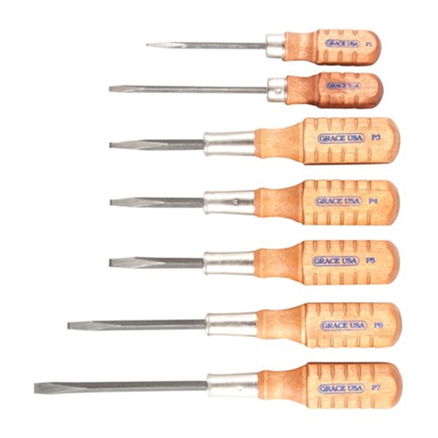 Picture of Grace Usa Usa Screwdriver Set Pistolsmith Gun Care Set OF 7 GRHG7
