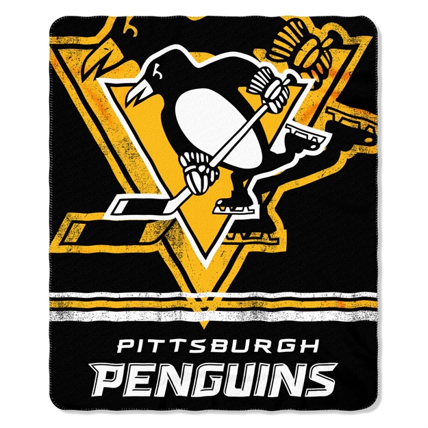 Picture of Pittsburgh Penguins Fade Away Fleece Throw