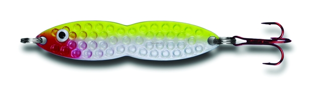 Picture of PK Lures Flutter Fish Spoon, 1/2 Oz., Pearl Chartreuse