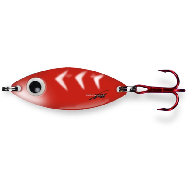 Picture of PK Lures PK Spoon, 1/4 Oz., Red Glow