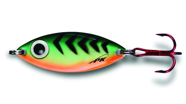 Picture of PK Lures PK Spoon, 3/8 Oz., Firetiger Glow