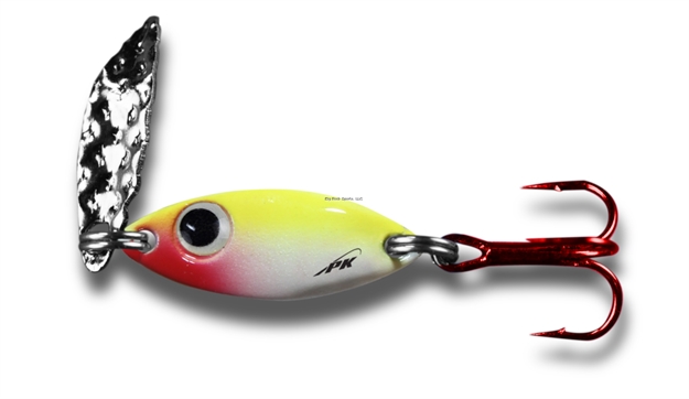 Picture of PK Lures Predator, 1/16 Oz., Pearl Chartreuse Glow