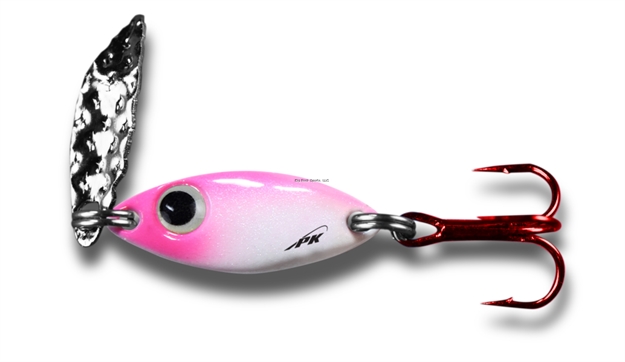 Picture of PK Lures Predator, 1/16 Oz., Pink Pearl Glow