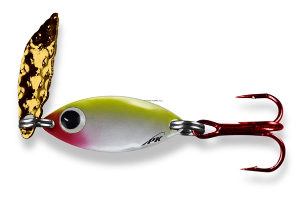 Picture of PK Lures Predator, 1/8 Oz., Pearl Chartreuse Glow