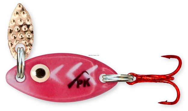 Picture of PK Lures Predator Tng (Tungsten), 1/16 Oz., Red Glow