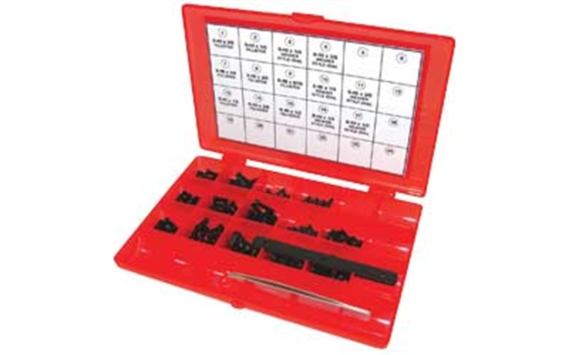 Picture of  Lyman 03058 Master Gunsmith Hex Head Ring And Base Screw Kit Hardened Steel Universal Metal Handle 142 Pieces 034337030584