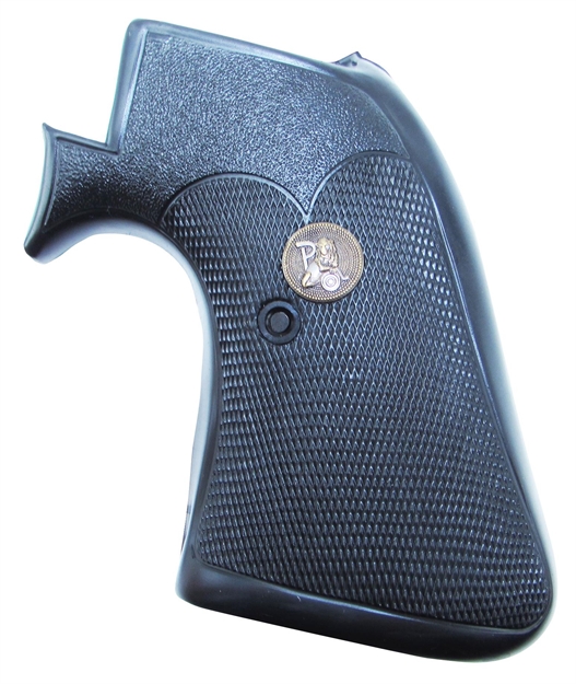 Picture of  Pachmayr 03163 Presentation Grip Checkered Black Rubber For Ruger Super Blackhawk With Square Trigger Guard