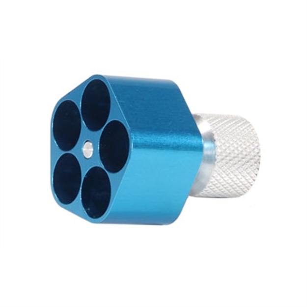 Picture of  Pachmayr 02650 Competition Speedloader Made OF Aluminum With Blue Finish For S&W J Frame