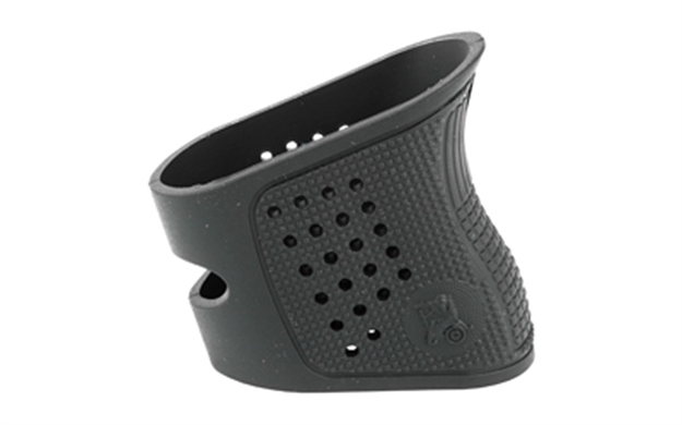 Picture of  Pachmayr 05175 Tactical Grip Glove  Compatible W/Glock Sub-Compact, Soft With Finger Grooves, Black Rubber 034337051756