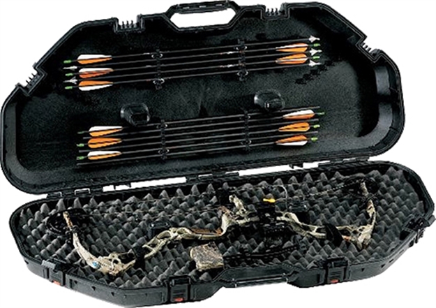 Picture of Plano All Weather Bow Hard Case, Dri-Loc Seal, Pillarlock, Airline Approved, 48"L X 20.75"W X 7.75"H, Black