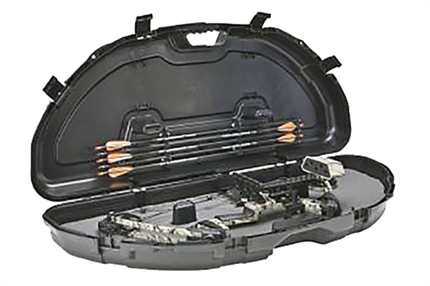 Picture of Plano Protector Series Compact Bow Hard Case, Pillarlock, Arrow Storage, 43.25"L X 19"W X 6.75"H, Black 111000
