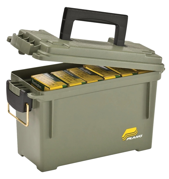 Picture of Plano 131250 Element Proof Field/Ammo Box 30Cal OD Green Polymer 131200 024099913126