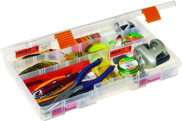 Picture of Plano 2-3750-51 Prolatch Organizer Clear 14X9x2" Adjustable