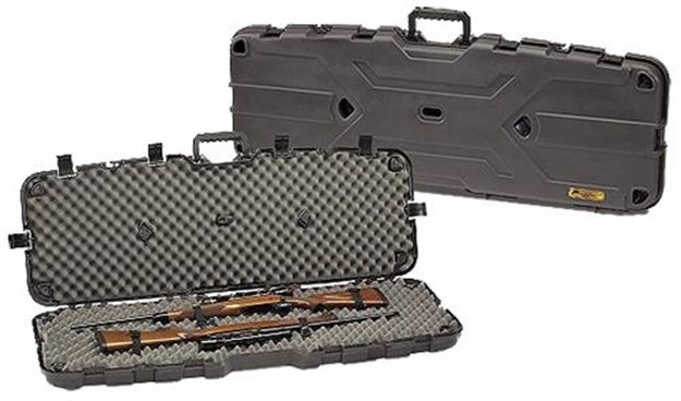 Picture of Plano Pro-Max Double Scoped Rifle Hard Gun Case,Pillarlock, 53.88"L X 19"W X 5.63"H, Black 153200 024099015325