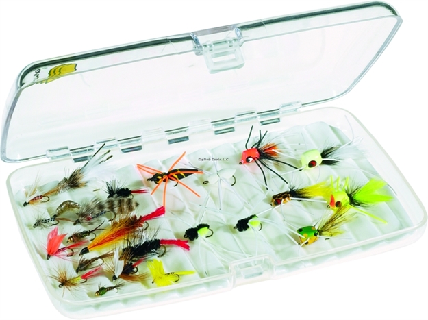 Picture of Plano Fly Box Clear Large Ripple Foam 8X5x1"