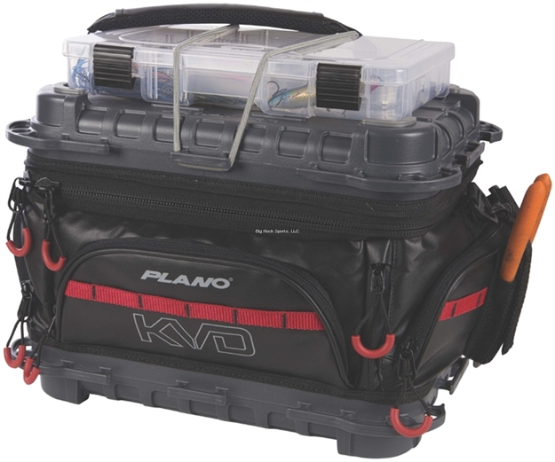 Picture of Plano Kvd Signature Series 3600 Size Tackle Bag - Black,Grey, Red