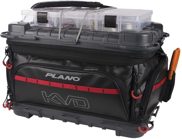 Picture of Plano Kvd Signature Series 3700 Size Tackle Bag - Black,Grey, Red