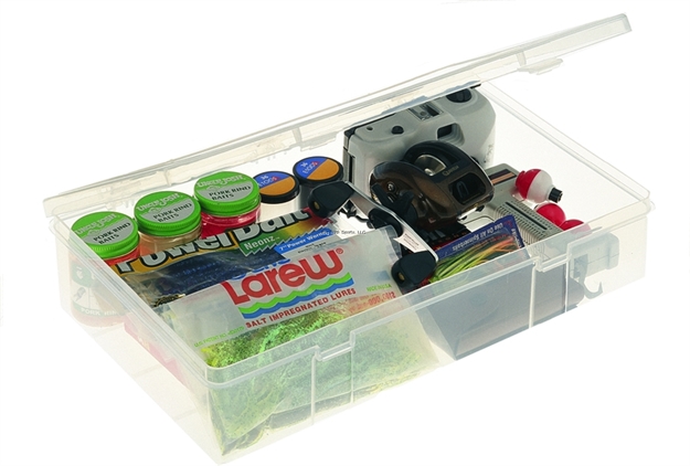 Picture of Plano Prolatch Deep Open Stowaway Clear 14X9x3.25"