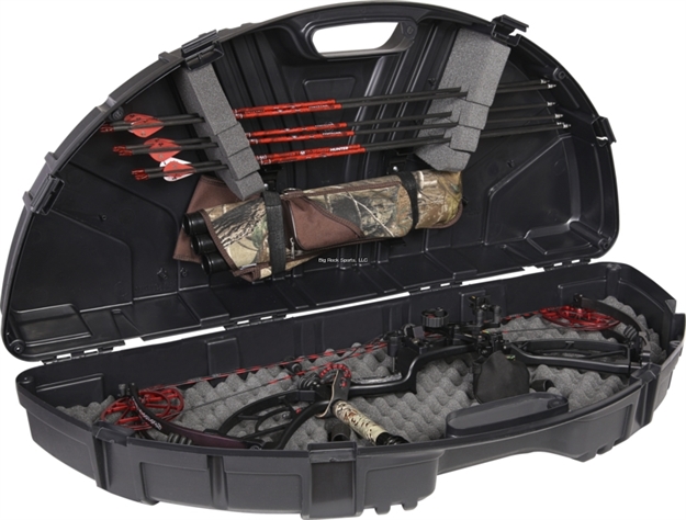 Picture of Plano SE Series Bow Hard Case, Pillarlock, Foam Arrow Storage, 44.68"L X 20.42"W X 8.7"H, Black