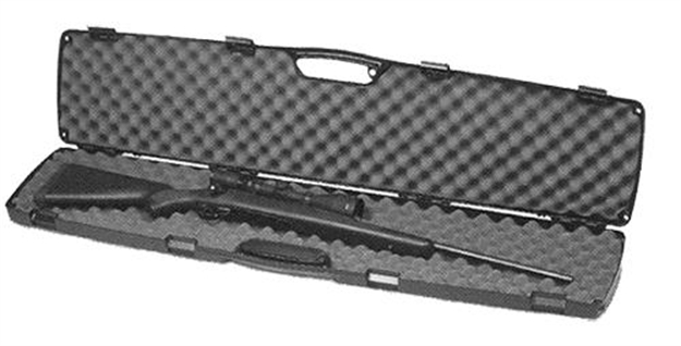 Picture of Plano 10470 SE Scoped Rifle Case Black Polymer Foam Padding 1010470