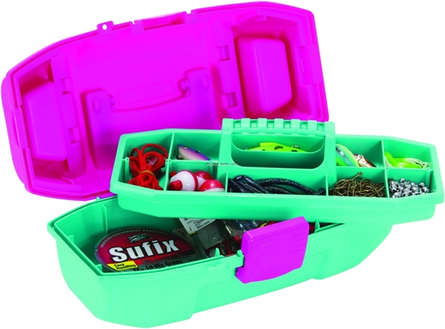 Picture of Plano Youth Tackle Box Mermaid Magenta/Teal