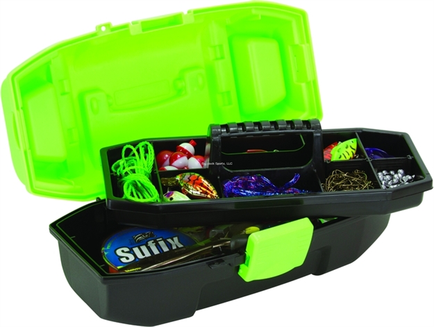 Picture of Plano Youth Tackle Box Zombie Fish Neon Green/Black