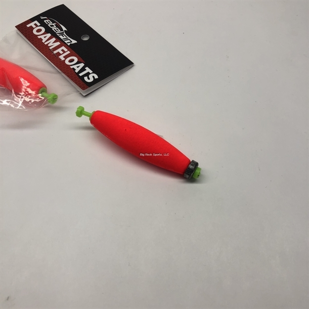 Picture of Plastilite Cigar Snap-On Foam Float, 3",  Weighted, Red, 2Pk